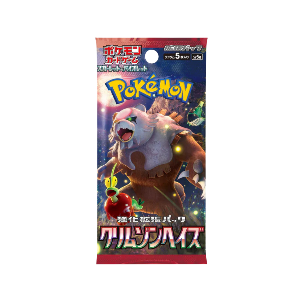 ursaluna ex box booster packs Pokemon Card Game Crimson Haze Booster Box - Sv5a