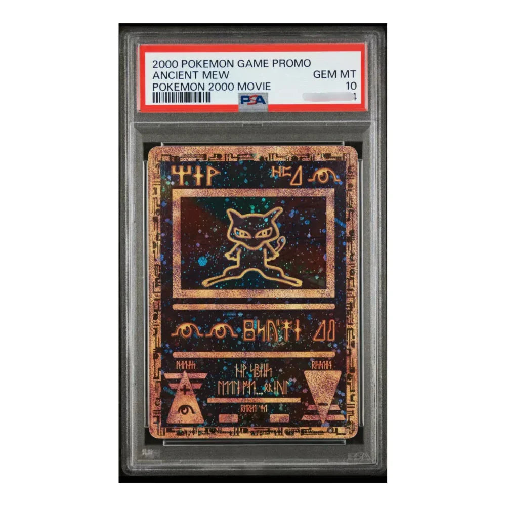 mew pokemon movie card Pokemon Promo Cards Ancient Mew (cgc