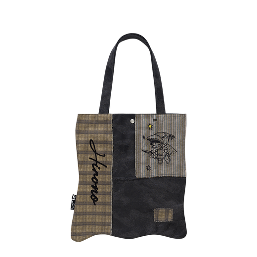 Hirono Warrior Patchwork Tote Bag front