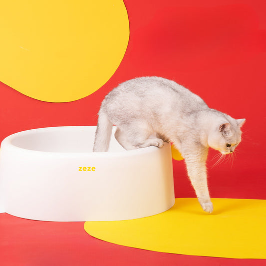 Zeze Opened Cat Litter Pan with Handle - ri-son