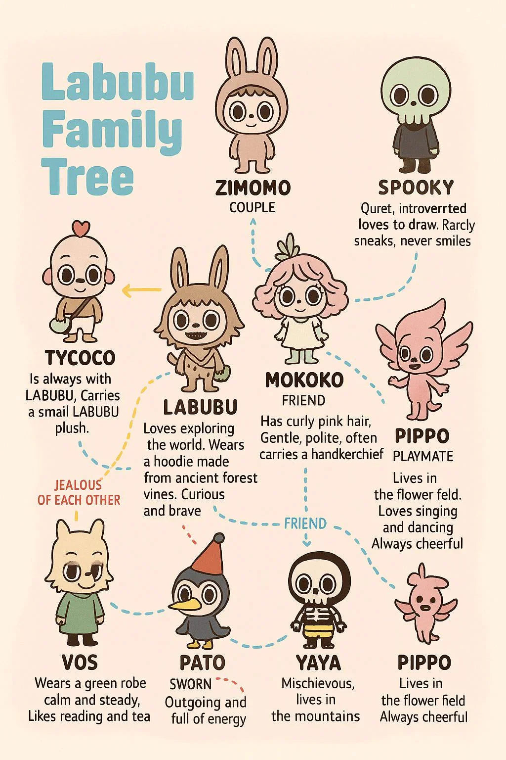 Understanding the Labubu's family tree – ri-son