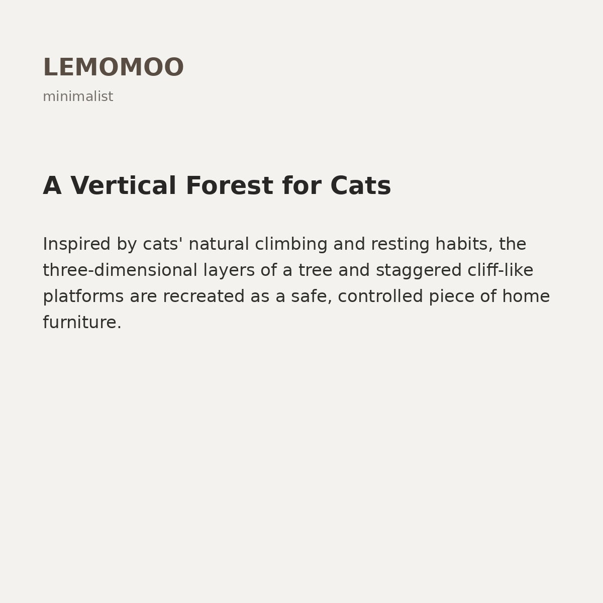 Canopy Den Modular Wooden Cat Tree