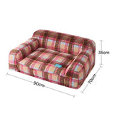 Pink Plus Plaid (90x70x35 cm)