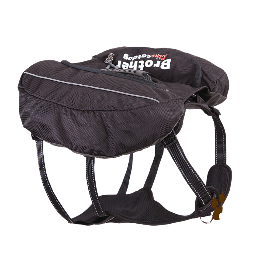 Reflective Dog Saddle Bags with Harness - ri-son