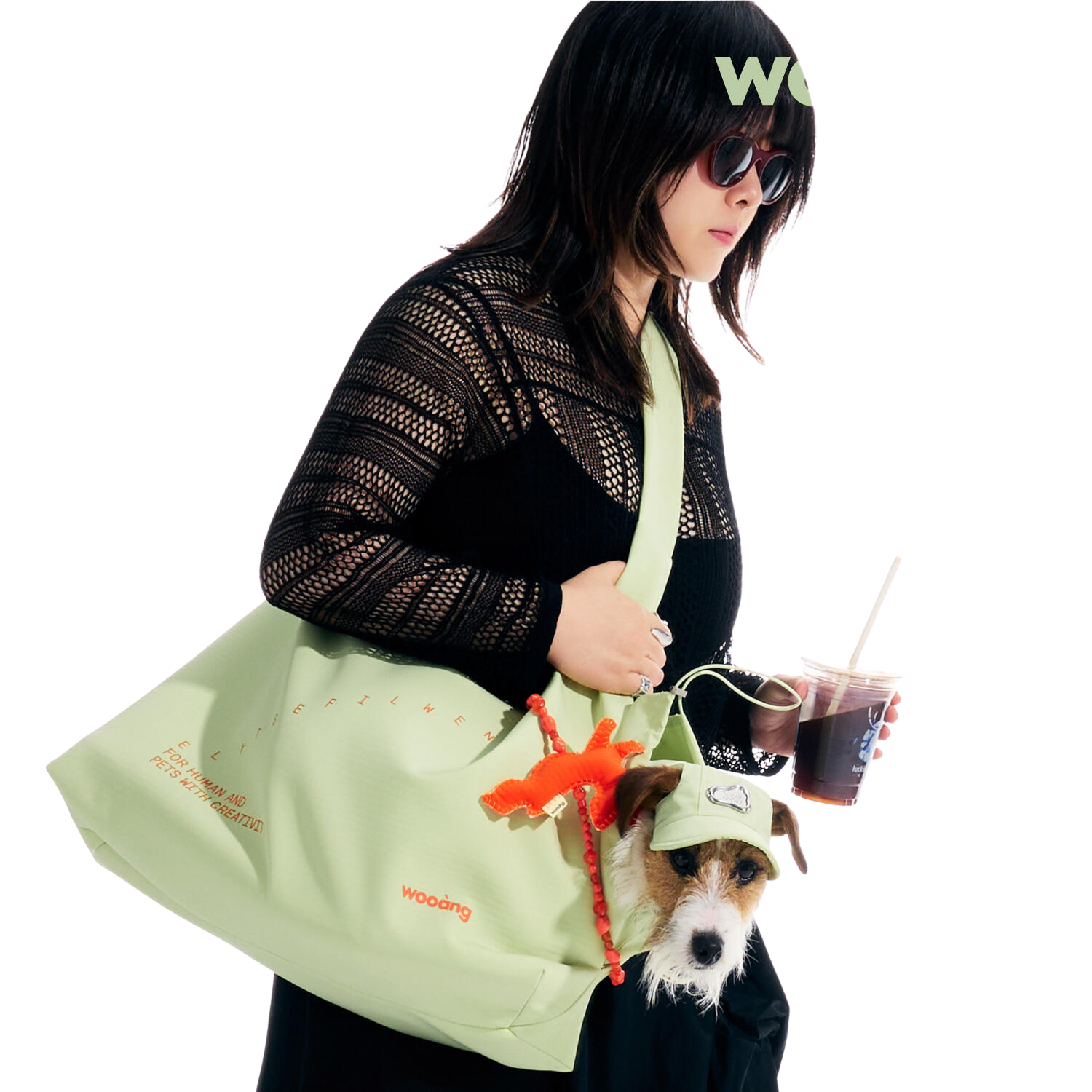 Dual-Use Urban Pet Crossbody Bag