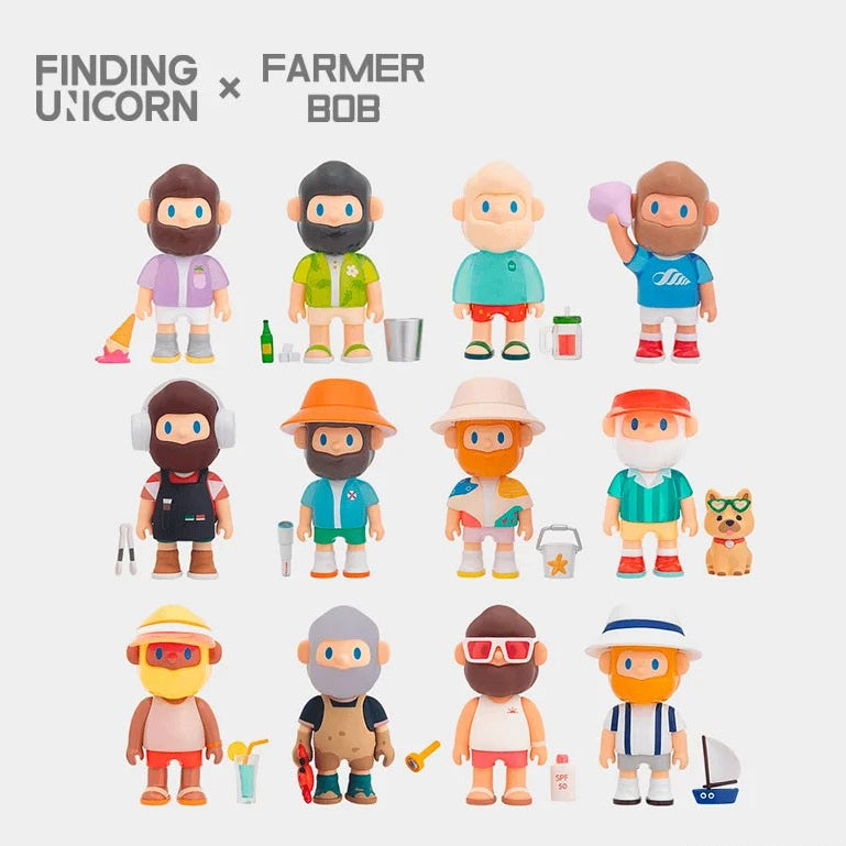FARMER BOB Island Series Figures Blind Box – FINDING UNICORN