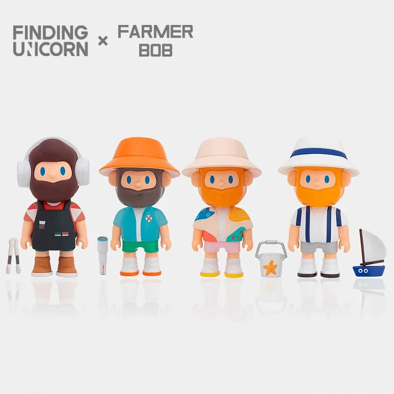 FARMER BOB Island Series Figures Blind Box – FINDING UNICORN