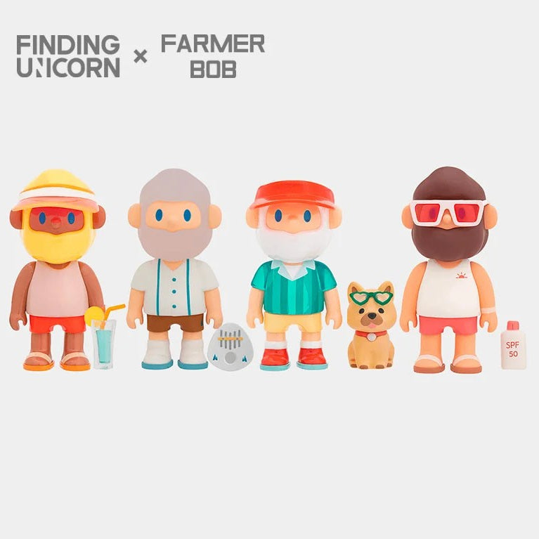 FARMER BOB Island Series Figures Blind Box – FINDING UNICORN