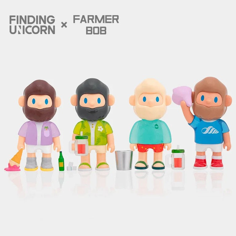 FARMER BOB Island Series Figures Blind Box – FINDING UNICORN
