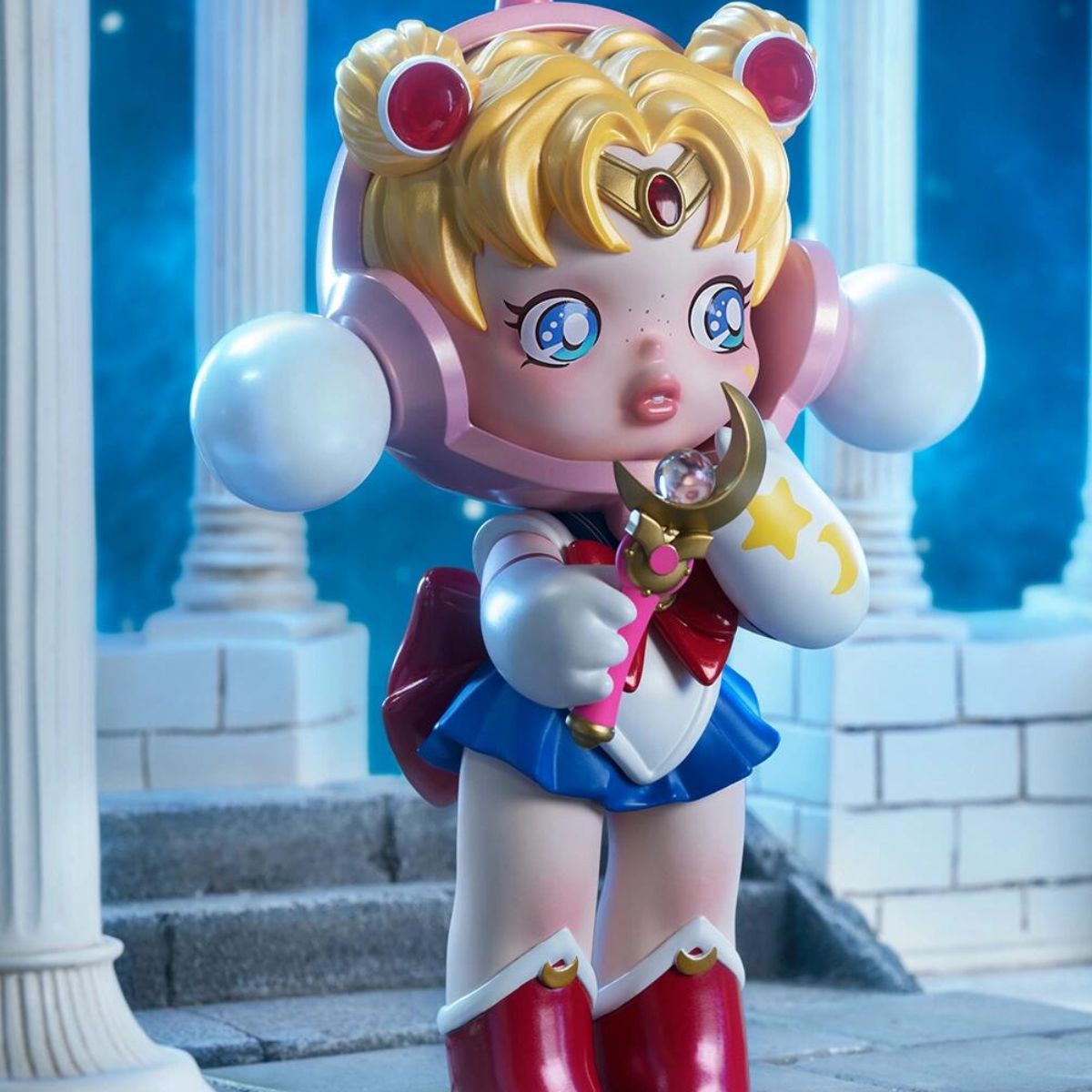 SKULLPANDA x Sailor Moon Figure Limited Collectible Art Toy Gift