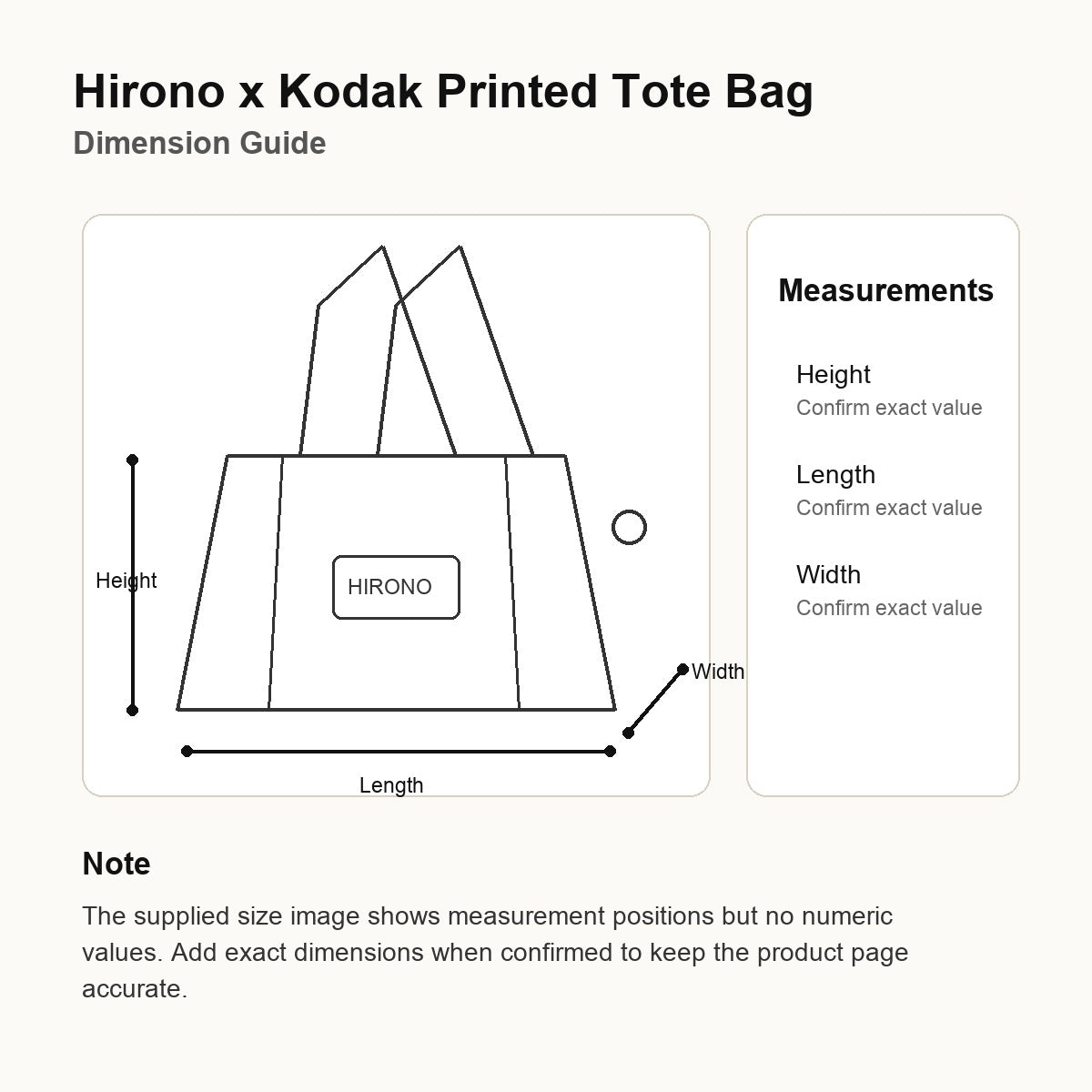 Hirono x Kodak Printed Tote Bag