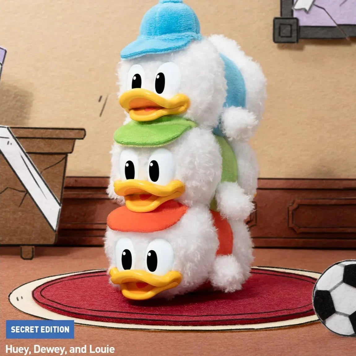 Mickey Family Cute Together Keychain Series Figures