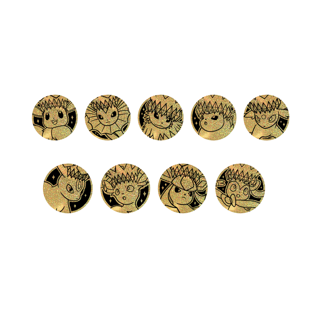Pokémon Terastal Gathering Coin Set