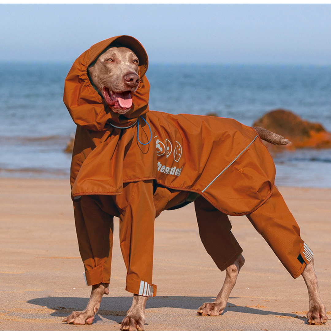 Ultimate Dog Rain Coat with Reflective Feature - ri-son