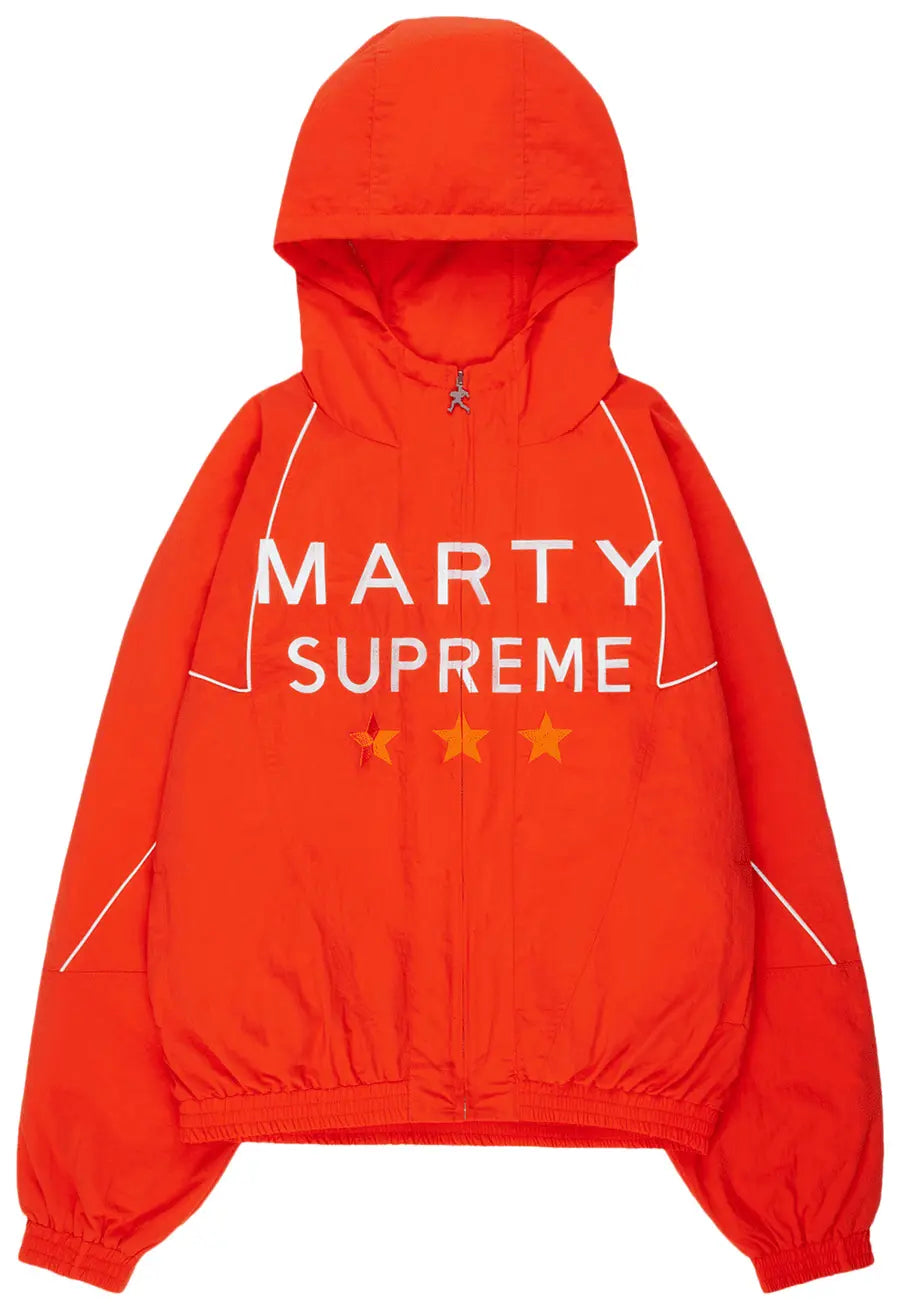 NAHMIAS x Marty Supreme A24 Classic Warm Up Jacket Orange