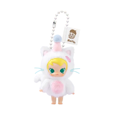 POP MART Baby Molly Pocket Friends Series Vinyl Plush Pendant Blind Box