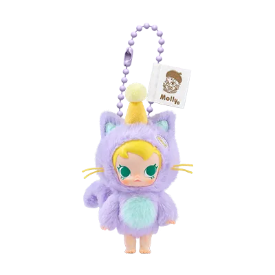 POP MART Baby Molly Pocket Friends Series Vinyl Plush Pendant Blind Box