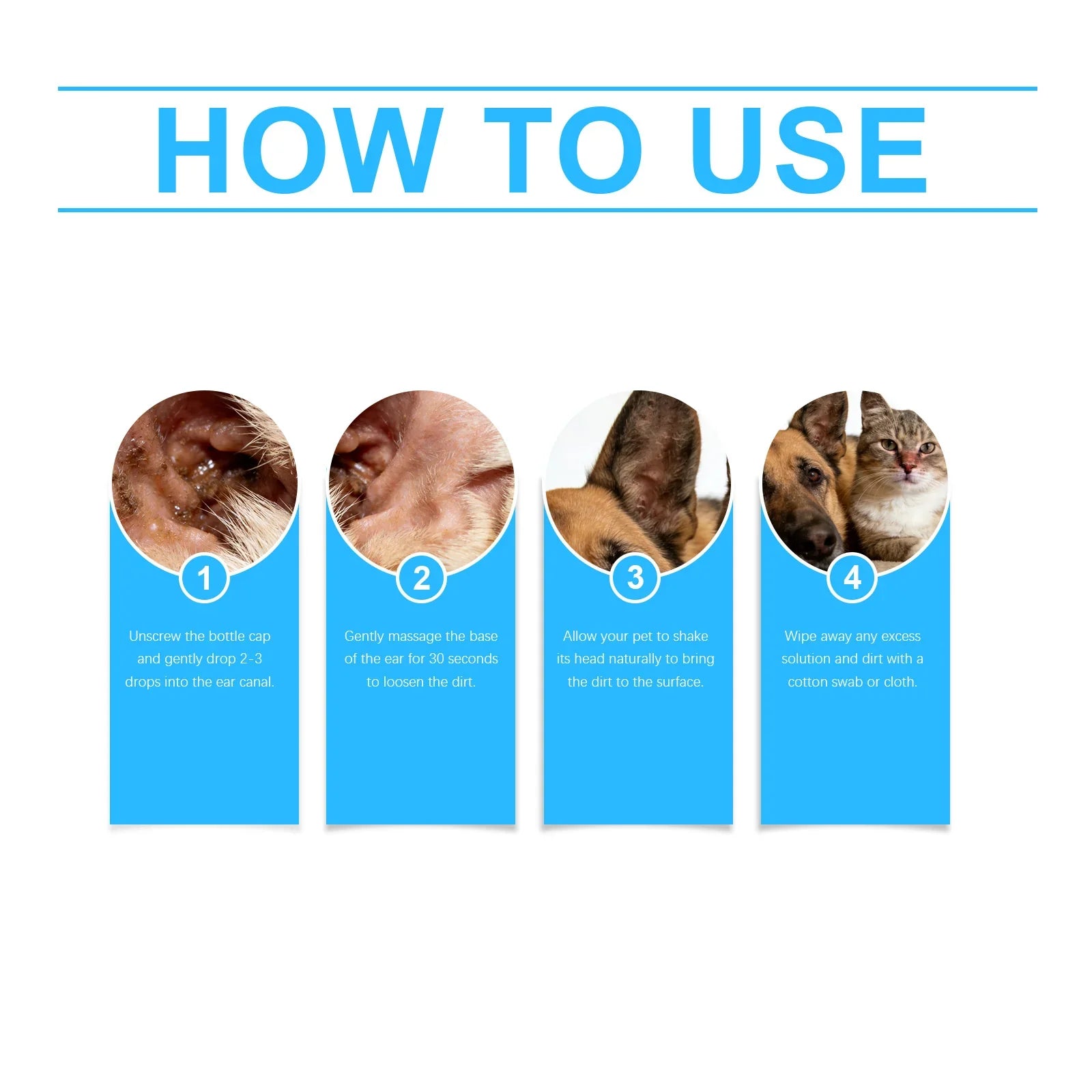 EelJoy Natural Plant GredientPet Ear Cleaner