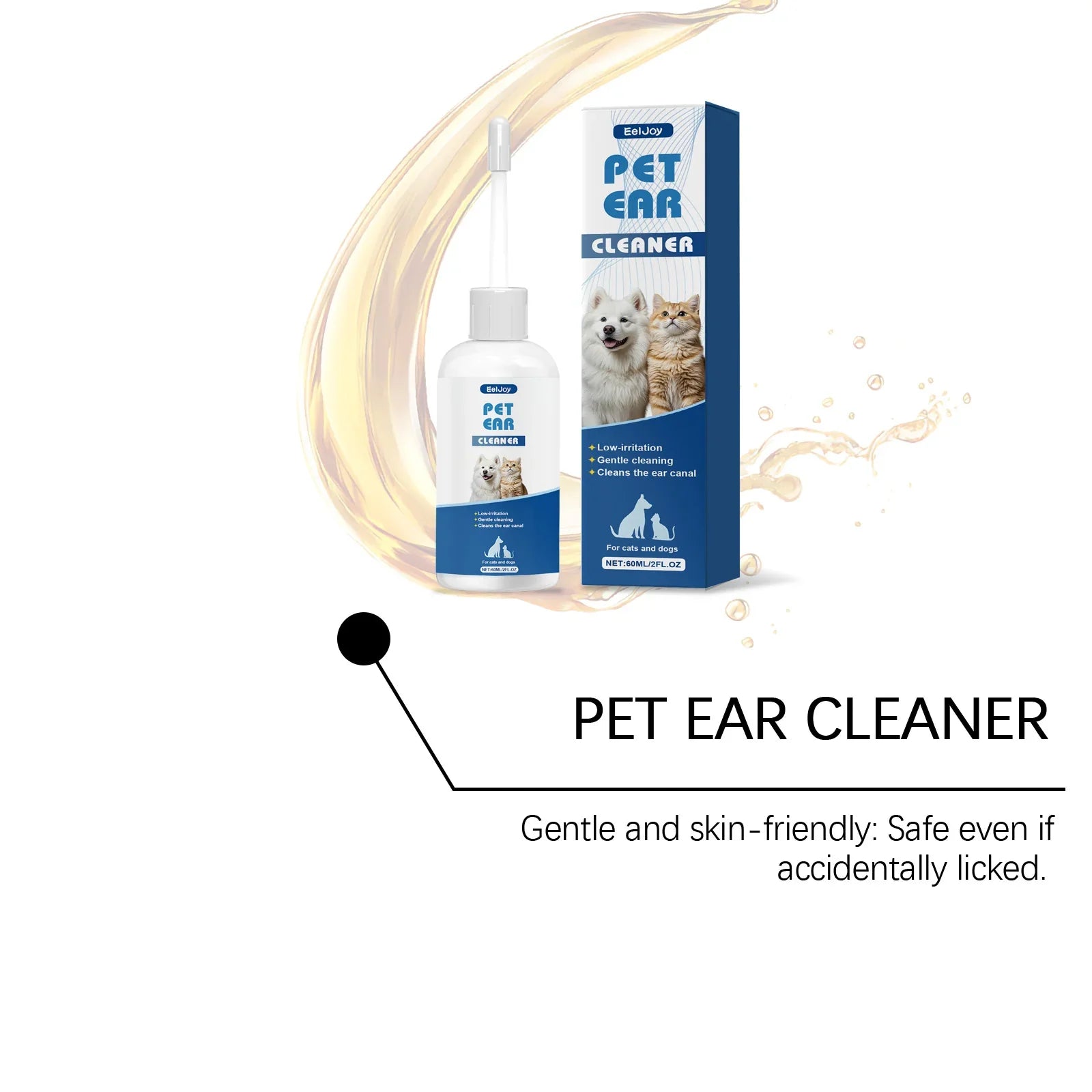 EelJoy Natural Plant GredientPet Ear Cleaner