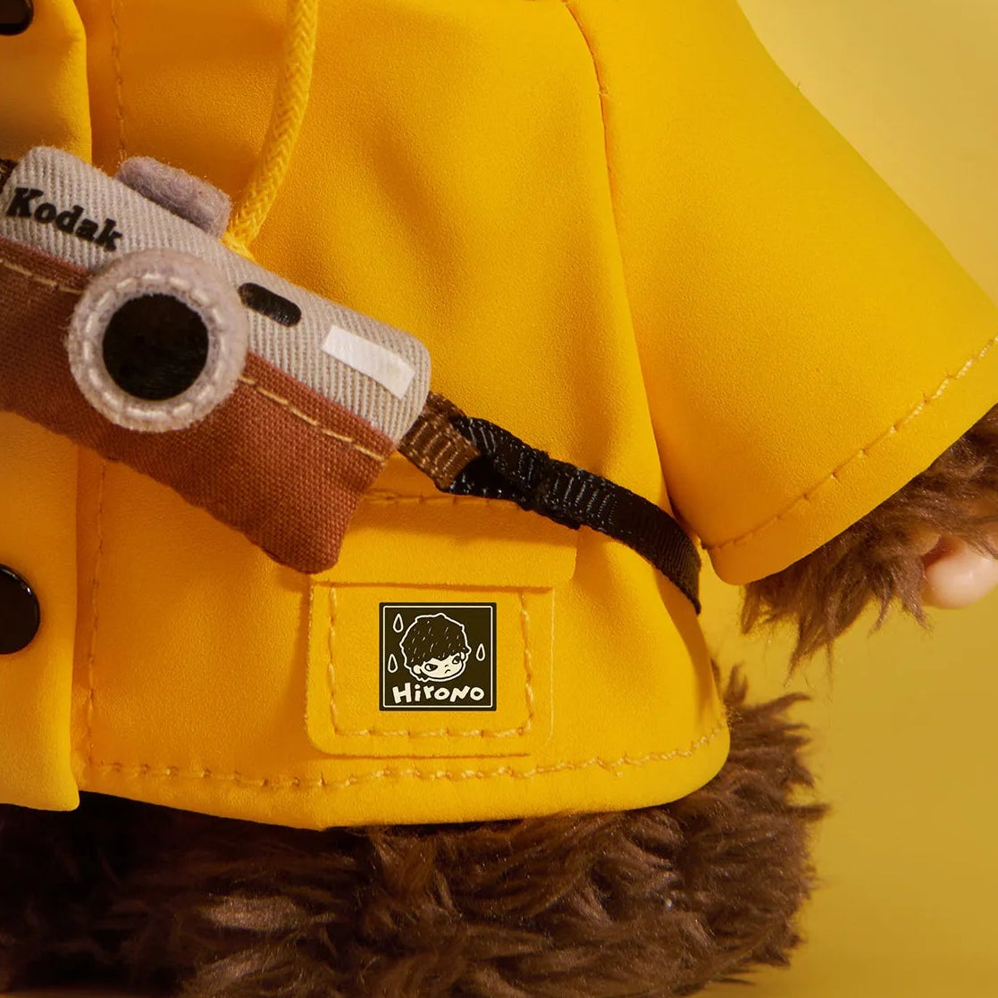 Hirono x Kodak Click Bear Plush Doll Pendant