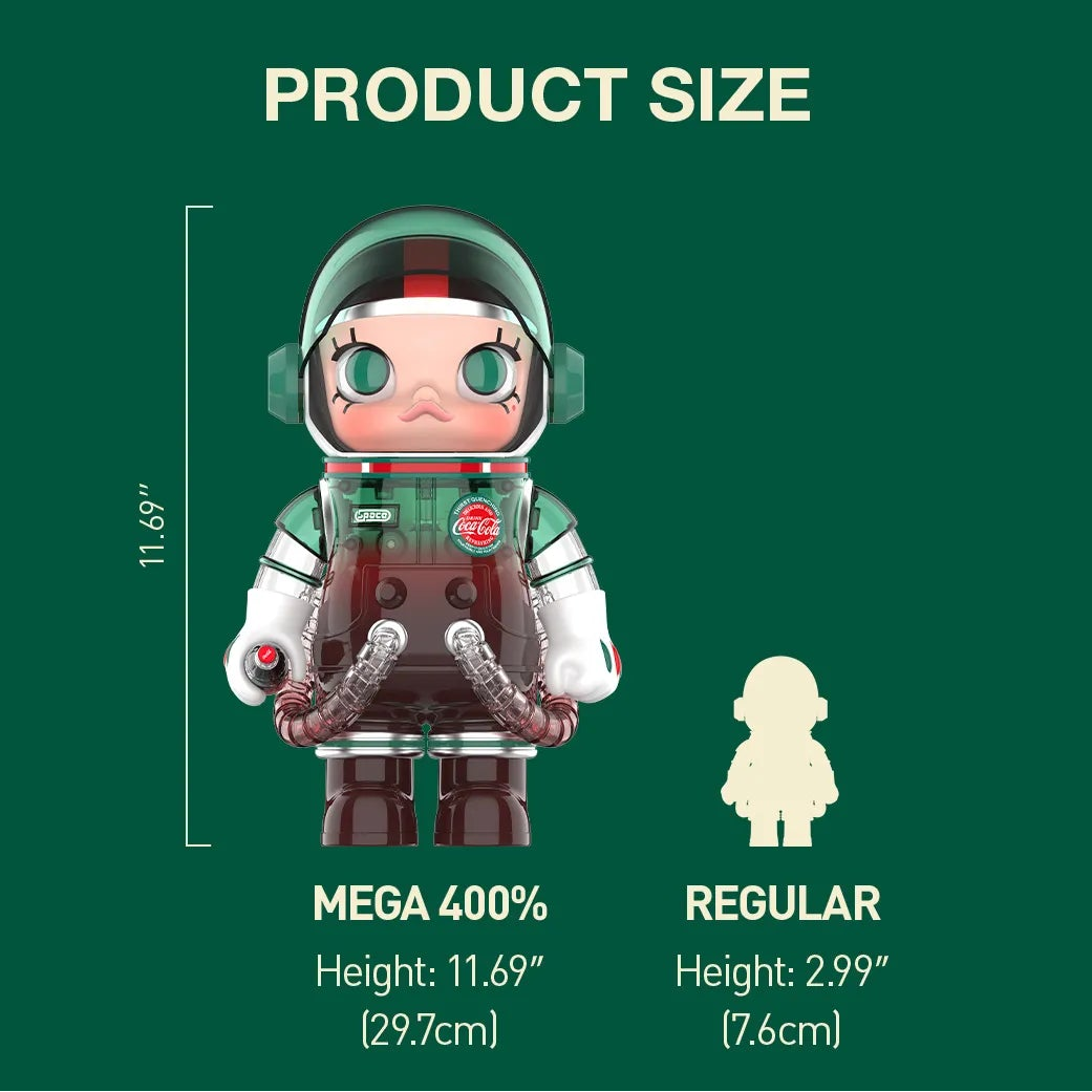 MEGA SPACE MOLLY 400% Iconic Coca-Cola
