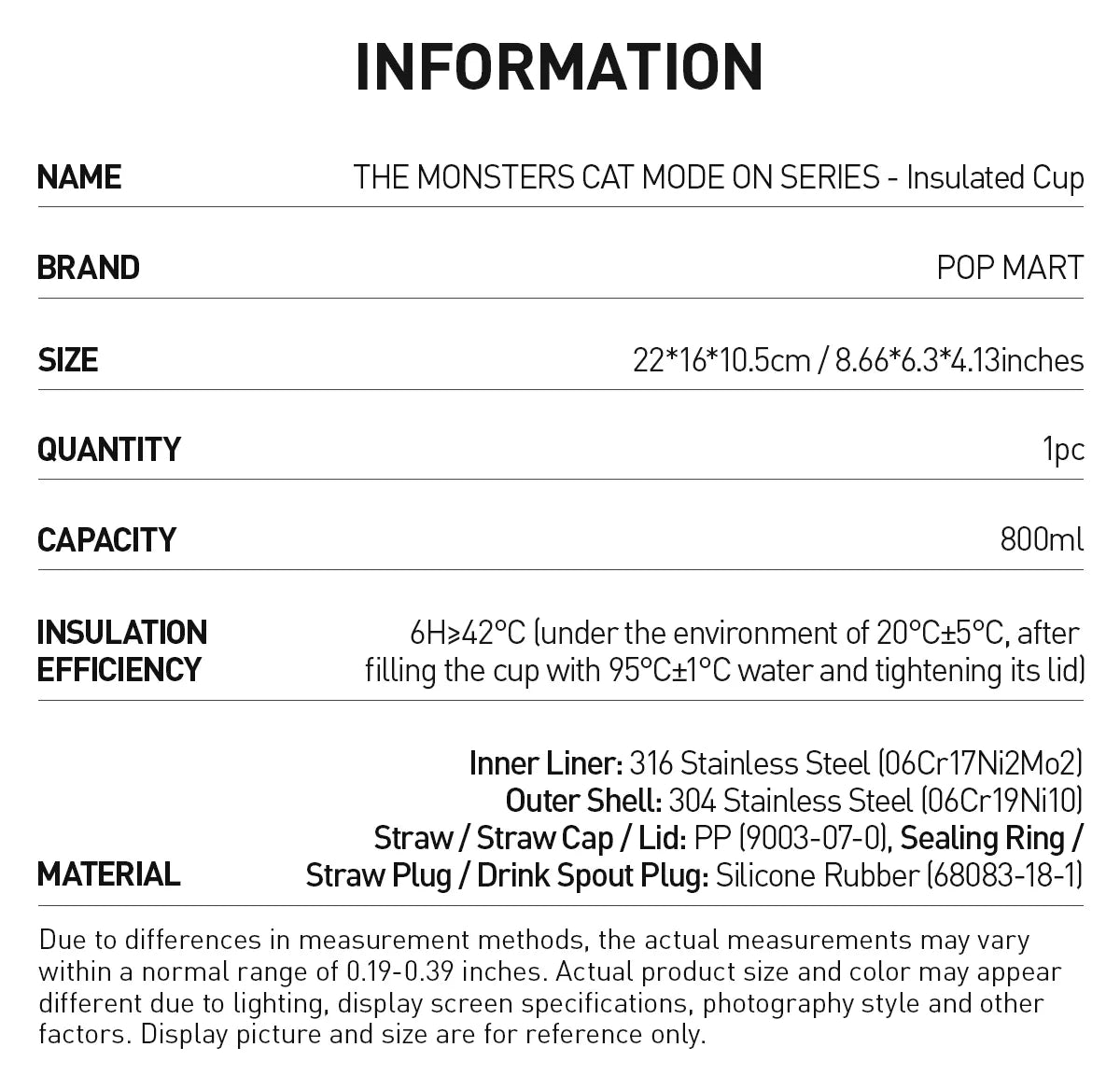 THE MONSTERS CAT MODE ON Series – Insulated Cup