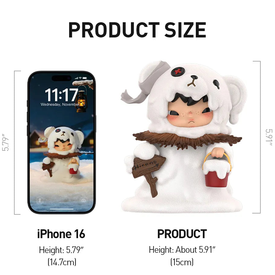 Hirono Snowman Figurine