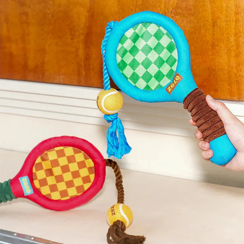 Tennis Racket Rope Dog Toy
