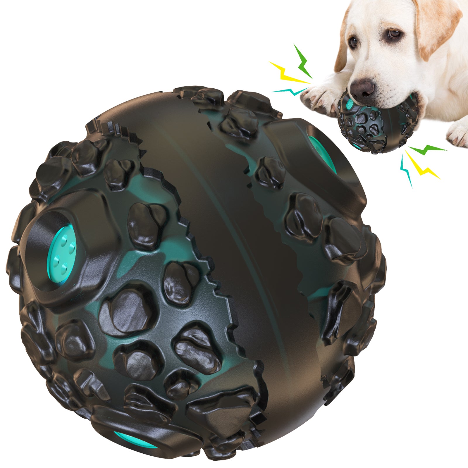 Meteorite Rolling Giggling Dog Ball