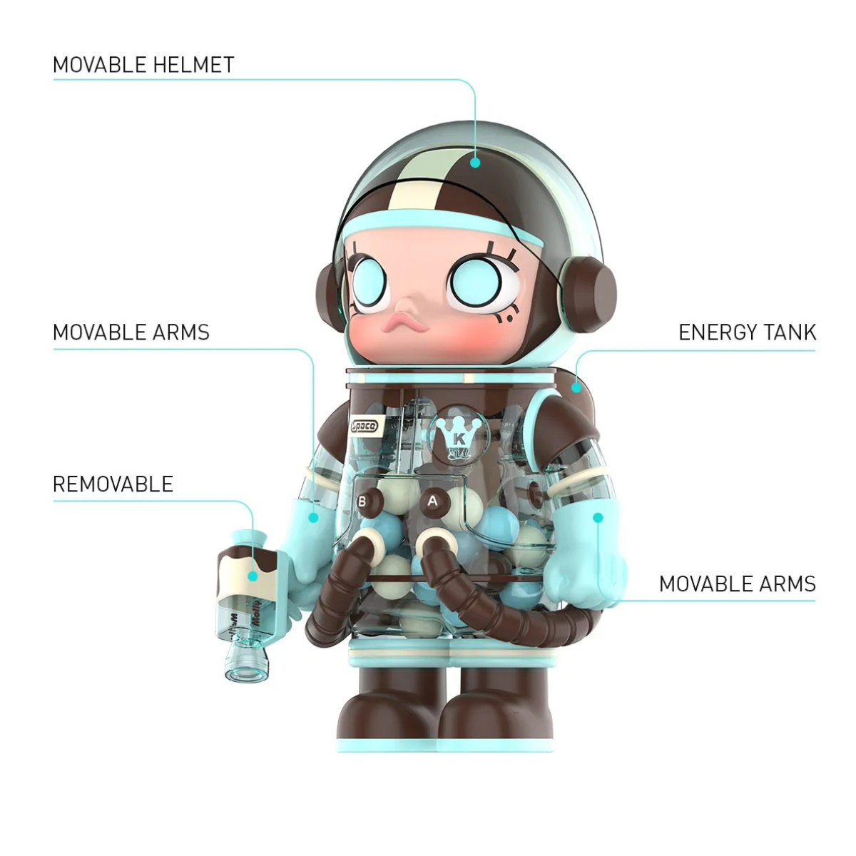 MEGA SPACE MOLLY 400% Mint Chocolate