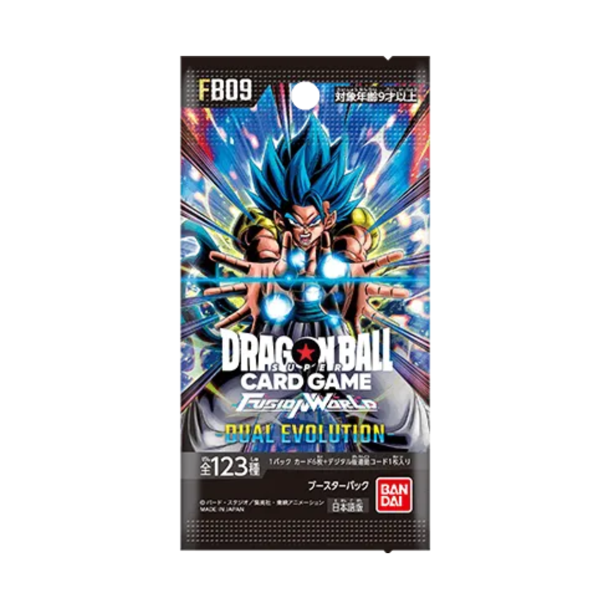 Dragon Ball Super Card Game Fusion World FB09 Dual Evolution Japanese Booster Box (24 Packs)
