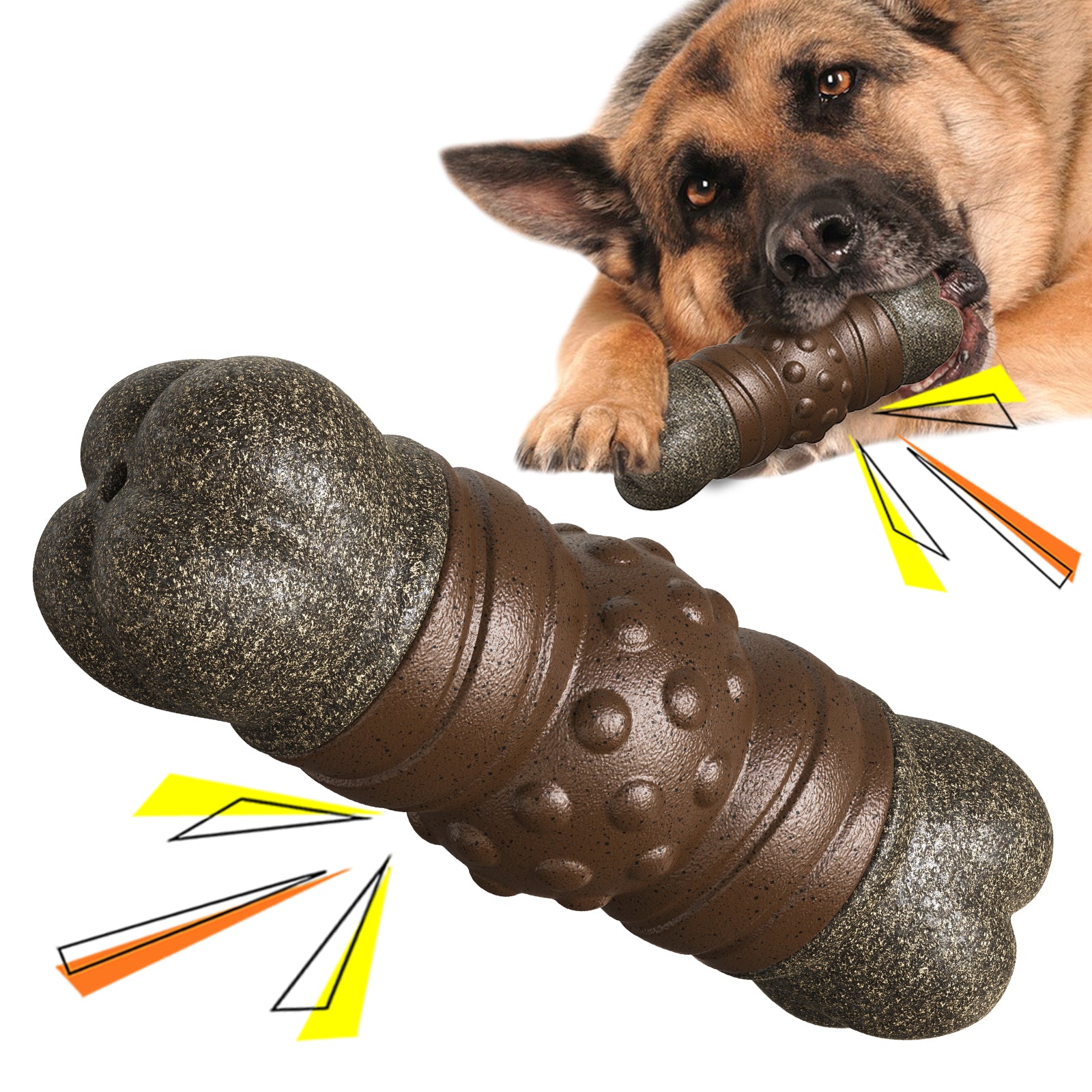 Bone Squeaky Dog Chew Toy