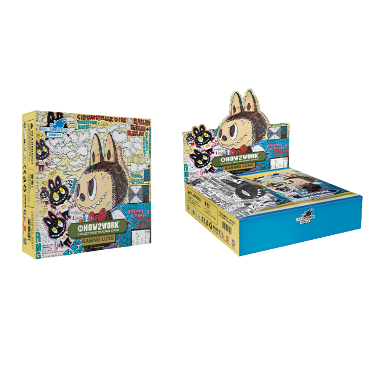 HOW2WORK The Monsters Series 3 Collectible Trading Cards