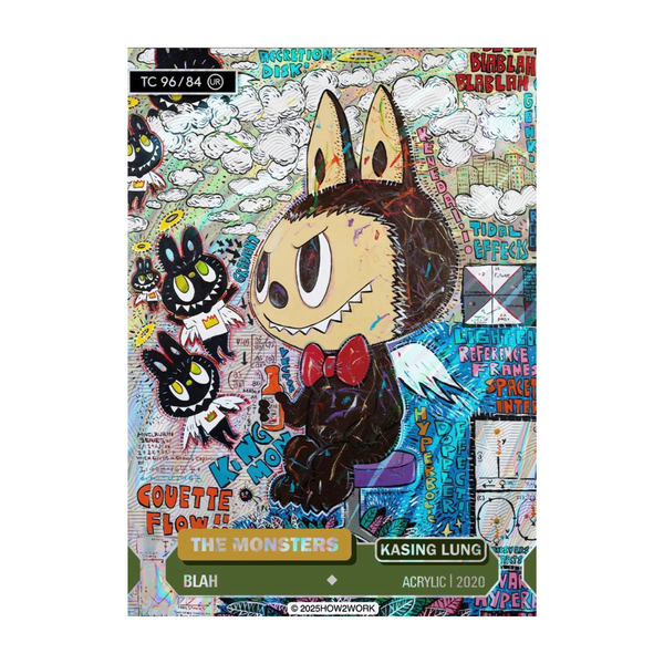 HOW2WORK The Monsters Series 3 Collectible Trading Cards