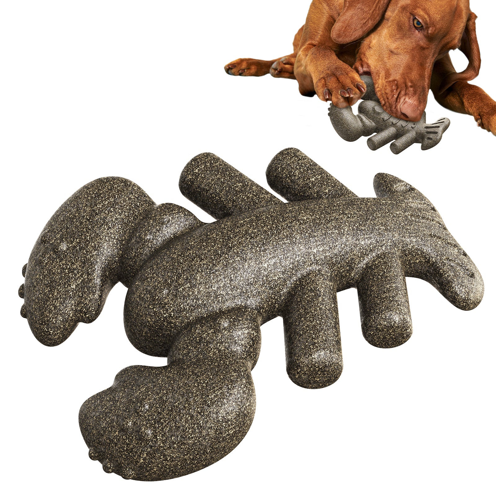 Boston Lobster Dog Chew Toy for Heavy Chewers