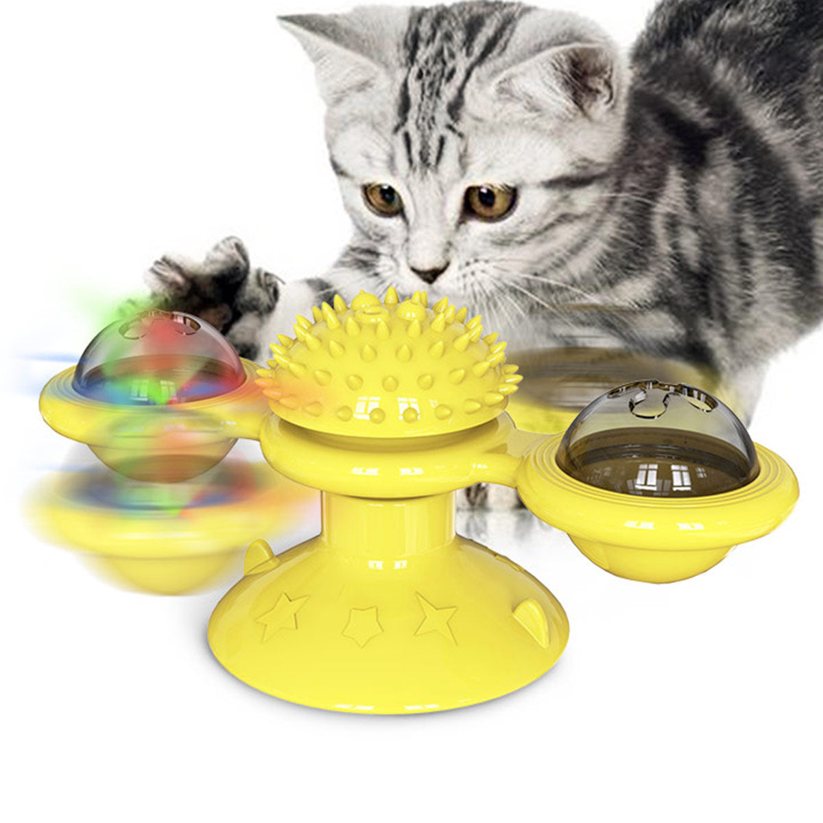 Spinning Windmill Cat Toy