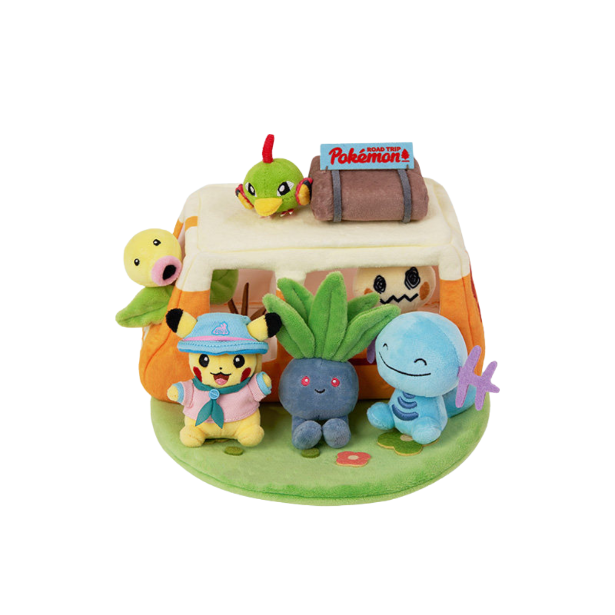 Pokémon ROAD TRIP Series Vol. 2 Plush Bus Set