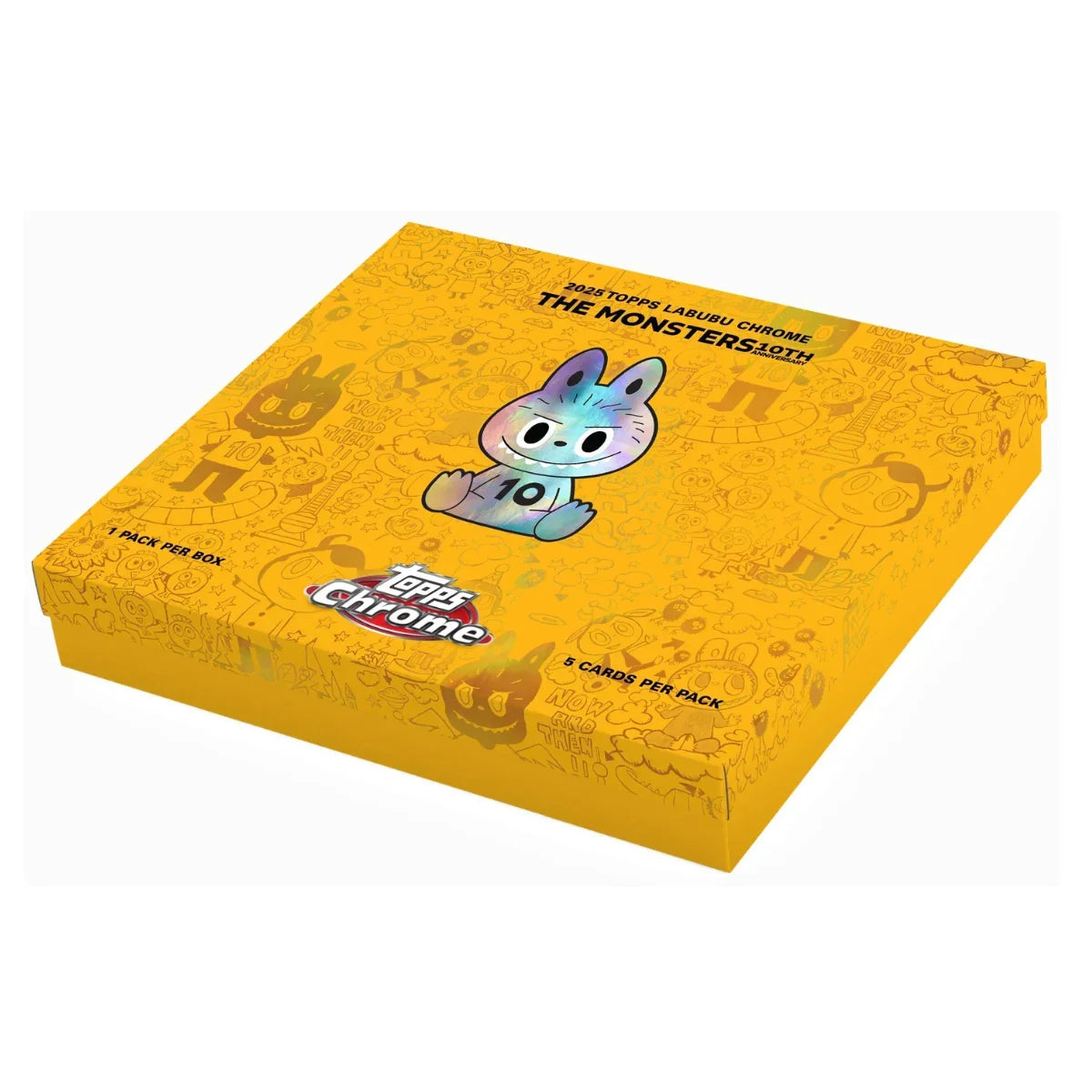 2025 Topps Chrome® Labubu The Monsters 10th Anniversary Box