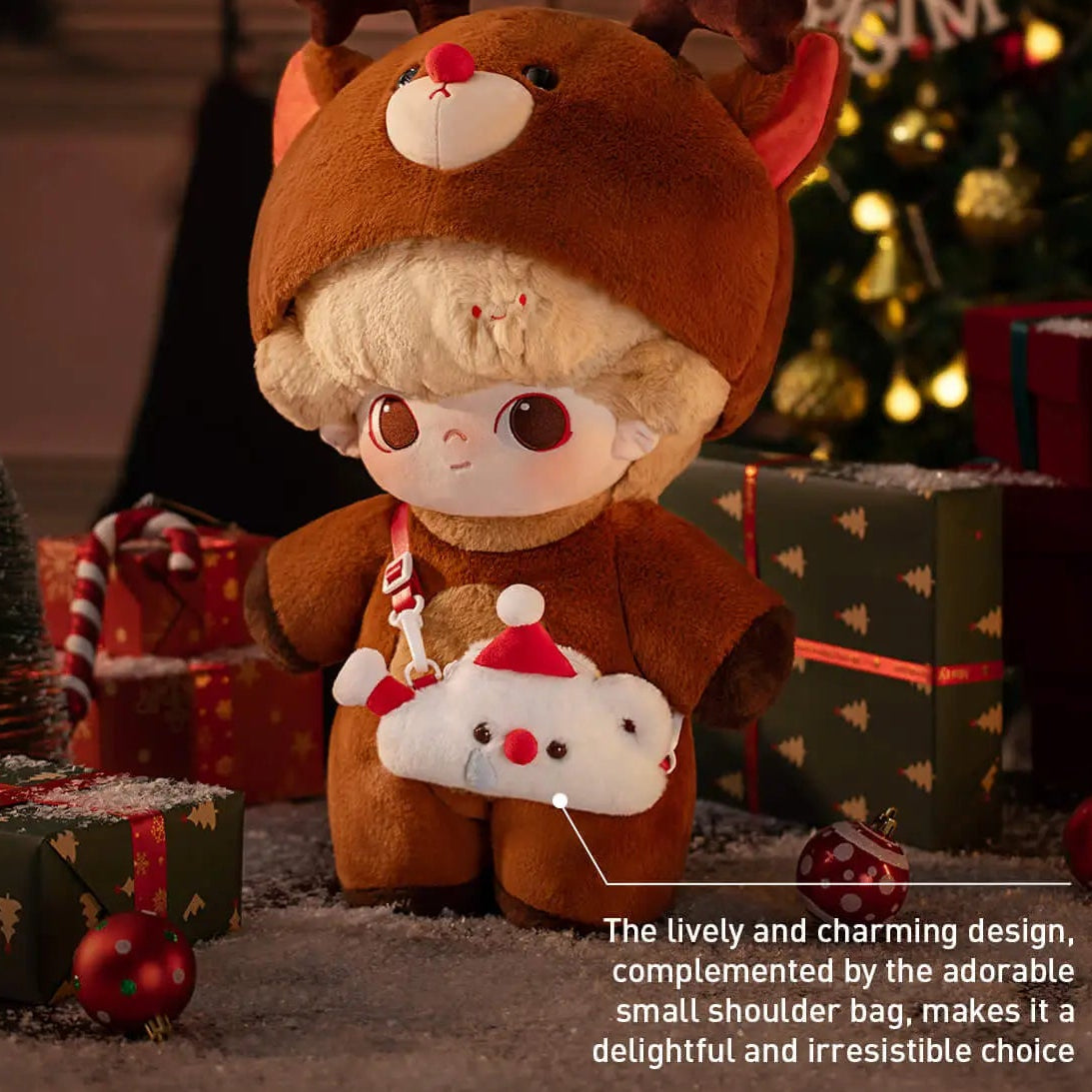 DIMOO Letters from Snowman Series -15.7 inches Cotton Doll