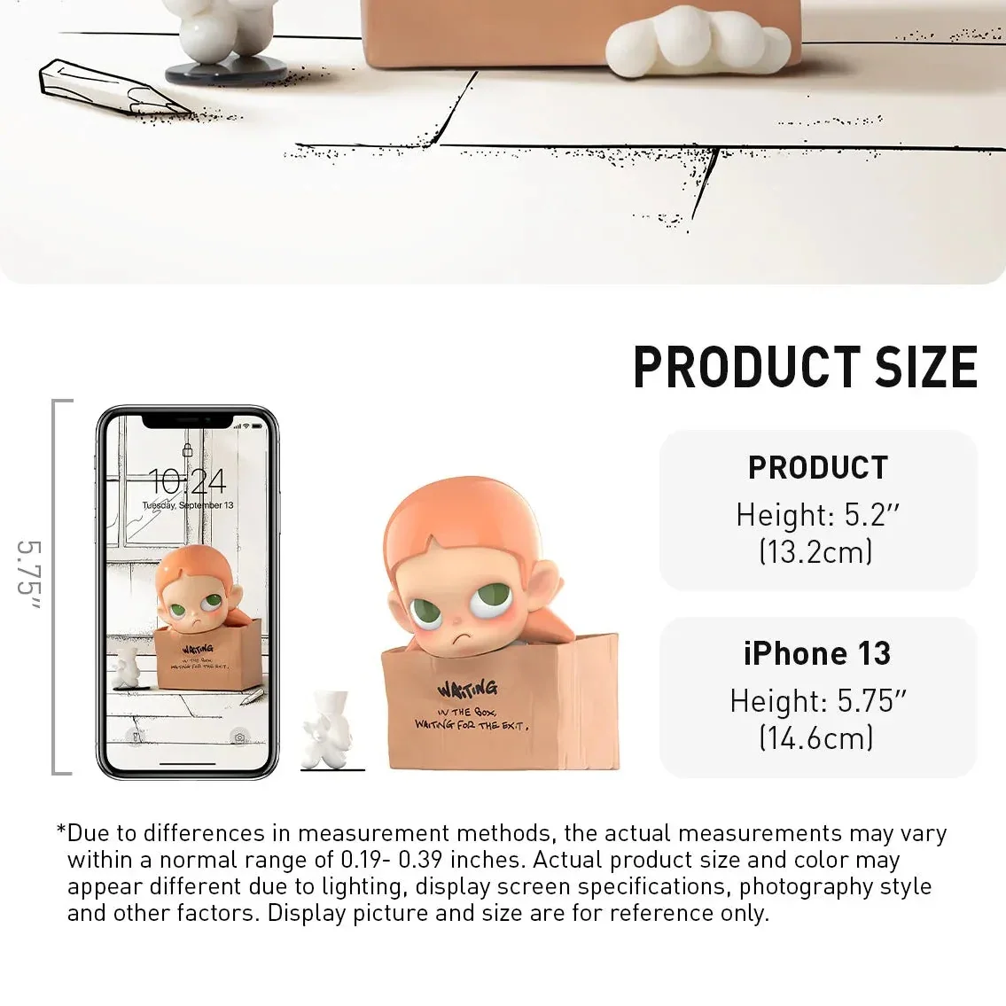 Zsiga Waiting Figurine