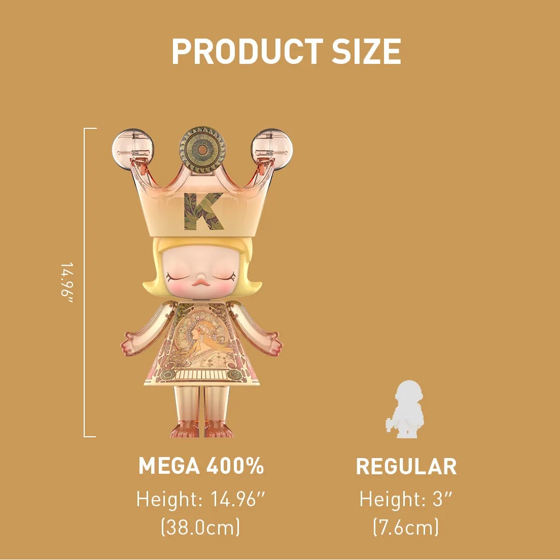 MEGA ROYAL MOLLY 400% Mucha·Zodiac