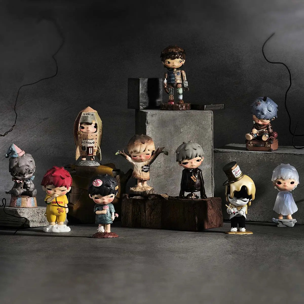 POP MART HIRONO Reshape Series Figures