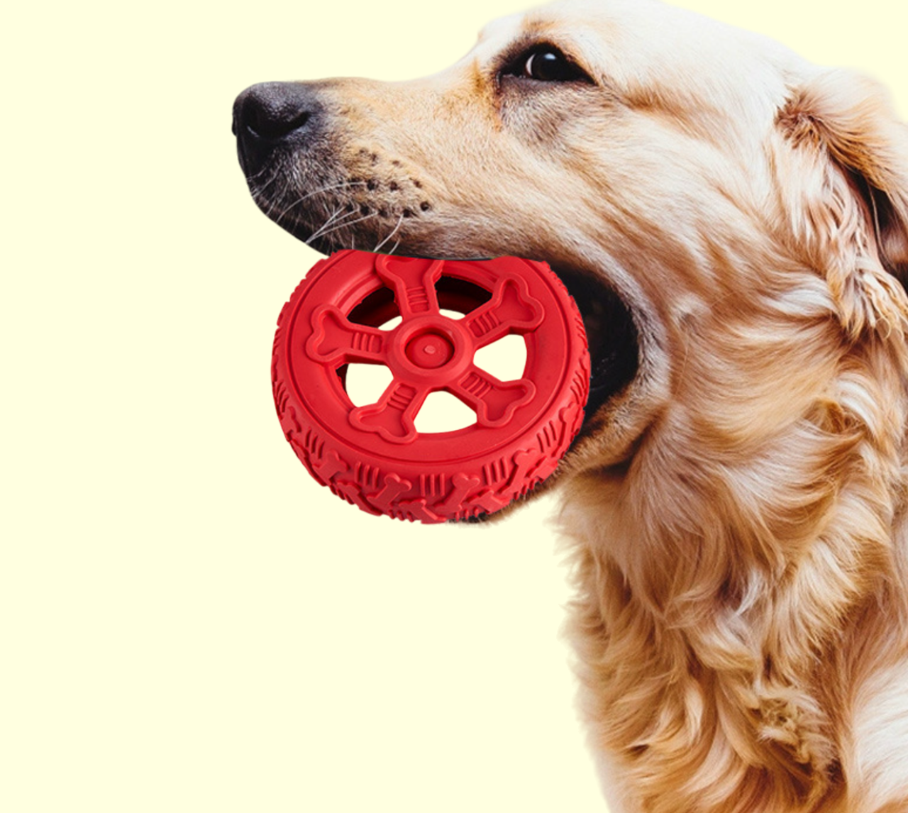 Dog Tire Chewing Toys (Natural Rubber) R-T02 - ri-son