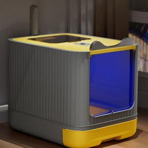 Cat Litter Box With UV Light - ri-son