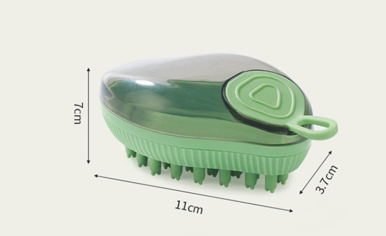 MangoFoam Pro 3-in-1 Pet Grooming Brush R-GB03 - ri-son