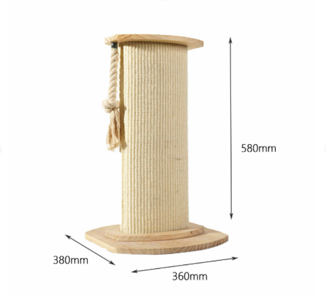 Natural Vertical Scratching Post