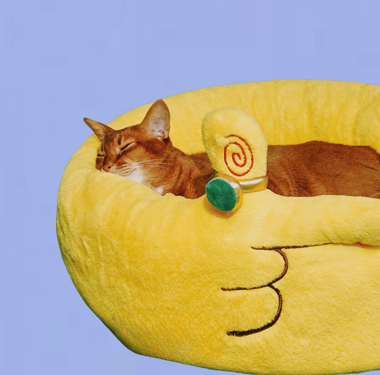 Zeze Golden Finger Joint Cat Bed Winter Thermal Open Cat and Dog Bed - ri-son