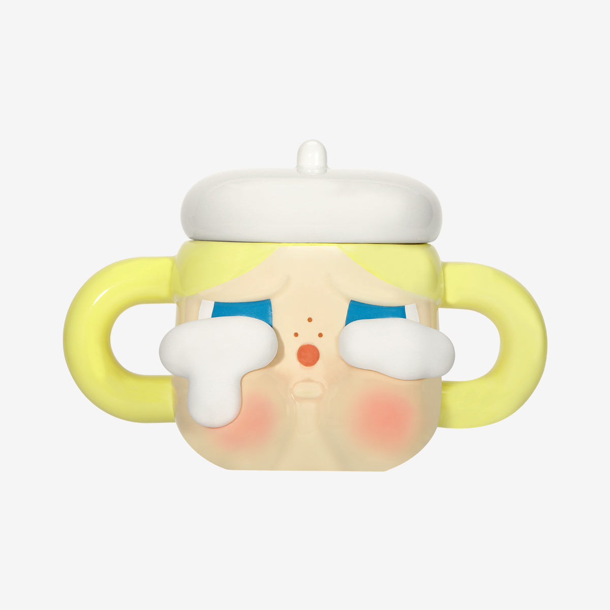 CRYBABY Sad Club Series Ceramic Cup (Golden & Brown)