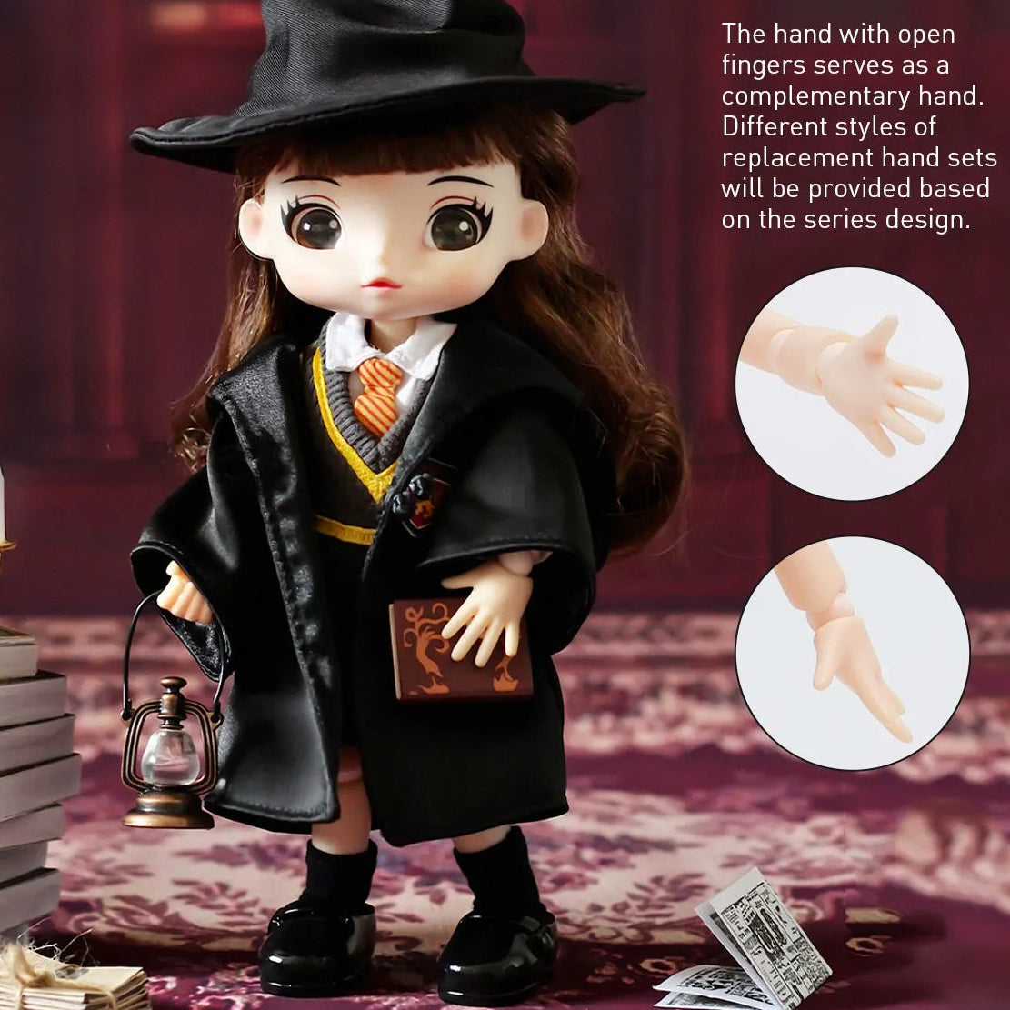Viya Doll × Hermione movable doll