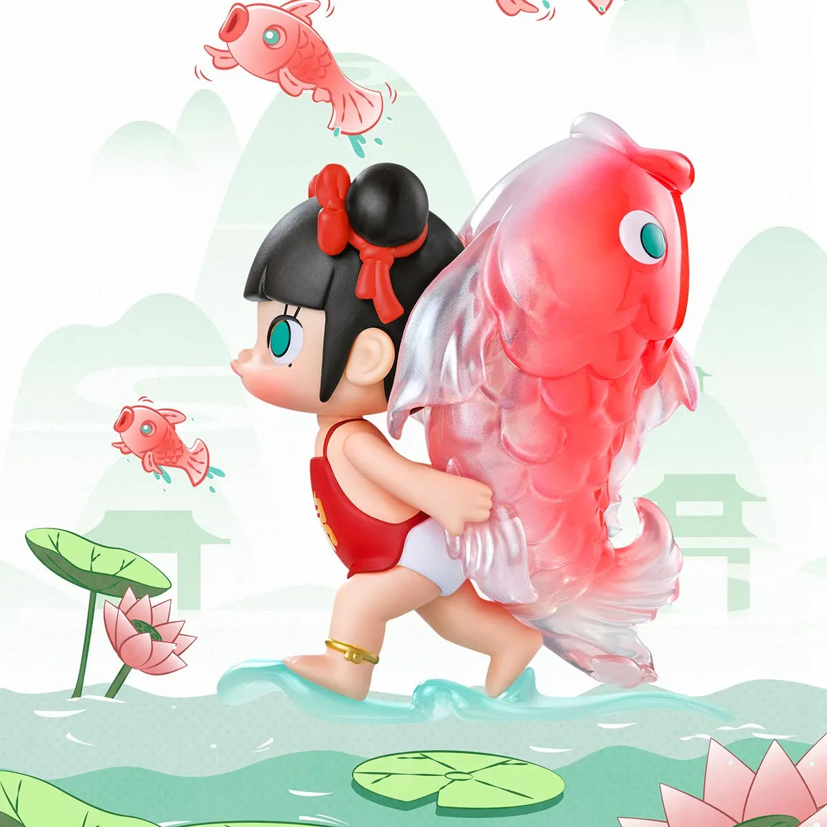 POP MART MOLLY Koi Hold You Tight Figure – 2024 Limited Edition